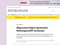 Bild zum Artikel: Seenotrettung: Deutsches Rettungsschiff darf italienischen Hafen anfahren