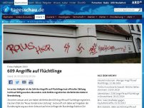 Bild zum Artikel: 609 Angriffe auf Flüchtlinge im ersten Halbjahr