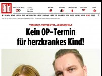 Bild zum Artikel: Vertröstet und abgewimmelt - Kein OP-Termin für herzkrankes Kind!