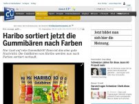 Bild zum Artikel: Rot, orange, gelb ...: Haribo sortiert jetzt die Gummibären nach Farben