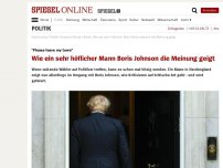 Bild zum Artikel: 'Please leave my town': Wie ein sehr höflicher Mann Boris Johnson die Meinung geigt