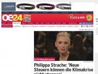 Bild zum Artikel: Philippa Strache: 'CO2-Steuer wird Klimakrise nicht stoppen'