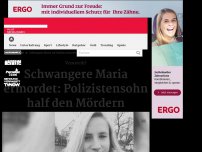 Bild zum Artikel: Schwangere Maria ermordet: Polizistensohn half den Mördern