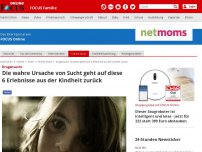 Bild zum Artikel: Drogensucht - Die wahre Ursache von Sucht geht auf diese 6 Erlebnisse aus der Kindheit zurück