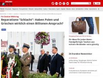 Bild zum Artikel: Für Zweiten Weltkrieg - Polen und Griechen verbünden sich in Reparations-„Schlacht“: Droht Billionen-Zahlung?