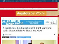 Bild zum Artikel: Neunjähriges Kind missbraucht: Staatsanwalt fordert für Mann aus Niger sechs Jahre Haft