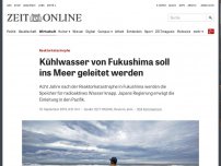 Bild zum Artikel: Reaktorkatastrophe: Kühlwasser von Fukushima soll ins Meer geleitet werden