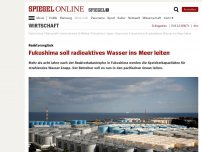 Bild zum Artikel: Reaktorunglück: Fukushima soll radioaktives Wasser ins Meer leiten