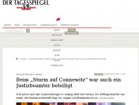 Bild zum Artikel: Beim „Sturm auf Connewitz“ war auch ein Justizbeamter beteiligt