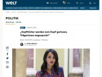 Bild zum Artikel: „Kopftücher werden vom Kopf gerissen, Trägerinnen angespuckt“