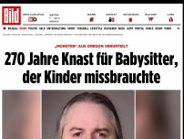 Bild zum Artikel: Babysitter missbrauchte drei Schwestern - 270 Jahre Knast für das „Monster“ aus Oregeon