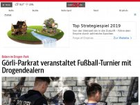 Bild zum Artikel: Görli-Parkrat veranstaltet Fußball-Turnier mit Drogendealern