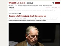 Bild zum Artikel: Sommerinterview der ARD: Gauland lehnt Befragung durch Zuschauer ab