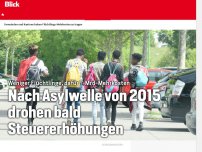 Bild zum Artikel: Weniger Flüchtlinge, dafür 1-Mrd-Mehrkosten: Nach Asylwelle von 2015 drohen bald Steuererhöhungen