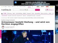 Bild zum Artikel: Grönemeyer bezieht Stellung – und wird von Rechten angegriffen