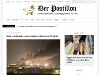 Bild zum Artikel: Welt schockiert: Jemen-Krieg fordert erste Öl-Opfer