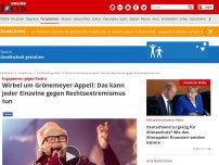 Bild zum Artikel: Engagement gegen Rechts - Wirbel um Grönemeyer-Appell: Das kann jeder Einzelne gegen Rechtsextremismus tun