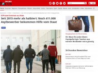 Bild zum Artikel: Noch 411.000  - Zahl der staatlich unterstützten Asylbewerber zum dritten Mal in Folge gesunken