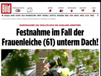 Bild zum Artikel: Marokkaner wollte ins Ausland - Festnahme im Fall der Frauenleiche unterm Dach!