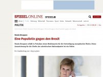 Bild zum Artikel: Nicola Sturgeon: Eine Populistin gegen den Brexit