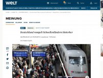 Bild zum Artikel: Deutschland rumpelt Schwellenländern hinterher