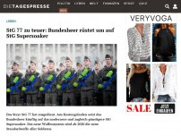 Bild zum Artikel: StG 77 zu teuer: Bundesheer rüstet um auf StG Supersoaker