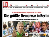 Bild zum Artikel: Größte Demo war in Berlin - 1,4 Millionen Menschen fürs Klima auf der Straße