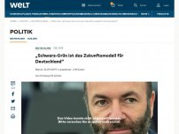 Bild zum Artikel: „Schwarz-Grün ist das Zukunftsmodell für Deutschland“