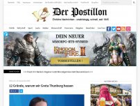 Bild zum Artikel: 12 Gründe, warum wir Greta Thunberg hassen