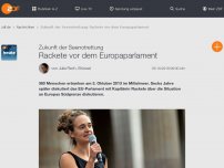 Bild zum Artikel: Rackete vor dem Europaparlament