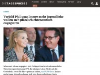 Bild zum Artikel: Vorbild Philippa: Immer mehr Jugendliche wollen sich plötzlich ehrenamtlich engagieren