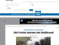 Bild zum Artikel: Feuerwehr rückt zu Stallbrand aus