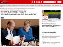 Bild zum Artikel: Soll am Mittwoch im Kabinett beschlossen werden - Bericht: Bundesregierung will Klimaschutzgesetz deutlich abschwächen