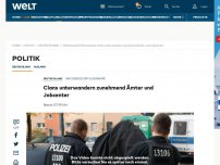 Bild zum Artikel: Clans unterwandern zunehmend Ämter und Jobcenter