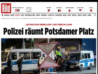 Bild zum Artikel: Extinction Rebellion - Verkehrsknoten in Berlin lahm gelegt