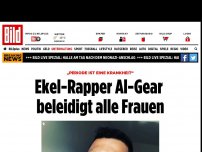 Bild zum Artikel: „Periode ist eine Krankheit“ - Rapper Al-Gear beleidigt alle Frauen