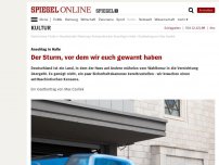 Bild zum Artikel: Anschlag in Halle: Der Sturm, vor dem wir euch gewarnt haben