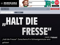 Bild zum Artikel: „Halt die Fresse“: Zwischenruf in Schweigeminute wird gefeiert