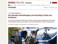 Bild zum Artikel: +++ Newsblog zu Halle (Saale) +++: Gabriel verlangt härteres Vorgehen gegen Rechtsextreme