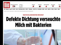 Bild zum Artikel: Deutschlandweiter Rückruf - Milch mit Bakterien verseucht