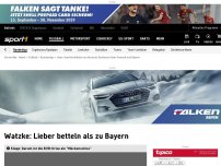 Bild zum Artikel: Watzke: Lieber betteln, als zu Bayern gehen