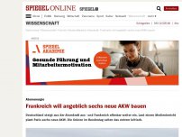 Bild zum Artikel: Atomenergie: Frankreich will angeblich sechs neue AKW bauen