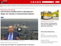 Bild zum Artikel: News-Ticker zum Syrien-Krieg - 'Haben sie gewarnt': USA drohen der Türkei - Syrien schickt Truppen in den Norden