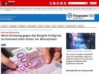 Bild zum Artikel: Weg zu noch niedrigeren Zinsen - Eiszeit für Cash: Die Notenbanken arbeiten fleißig am Ende des Bargelds