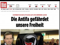 Bild zum Artikel: Kommentar zu Attacke auf Lucke - Die Antifa gefährdet unsere Freiheit