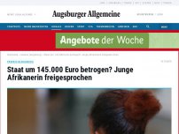 Bild zum Artikel: Staat um 145.000 Euro betrogen? Junge Afrikanerin freigesprochen