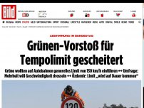 Bild zum Artikel: Heute Abstimmung im Bundestag - Kommt das Tempolimit auf deutschen Autobahnen?