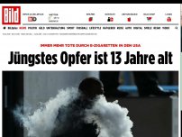 Bild zum Artikel: USA: Immer mehr E-Zigaretten-Tote - Jüngstes Opfer ist 13 Jahre alt