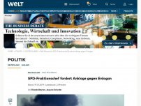 Bild zum Artikel: SPD-Fraktionschef fordert Anklage gegen Erdogan