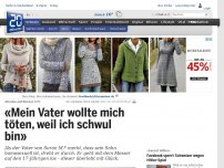 Bild zum Artikel: Attacke auf Berner (17): «Mein Vater wollte mich töten, weil ich schwul bin»